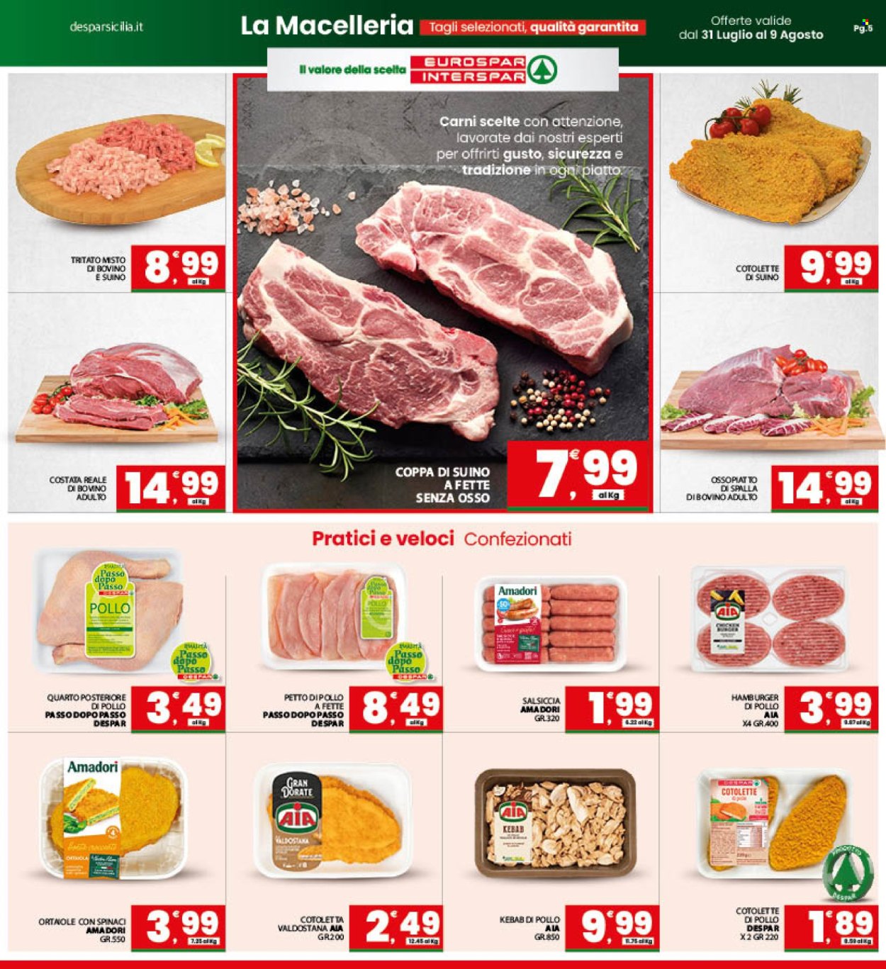 Volantino Eurospar - 31/7/2026 - 9/8/2026. Pagina 5