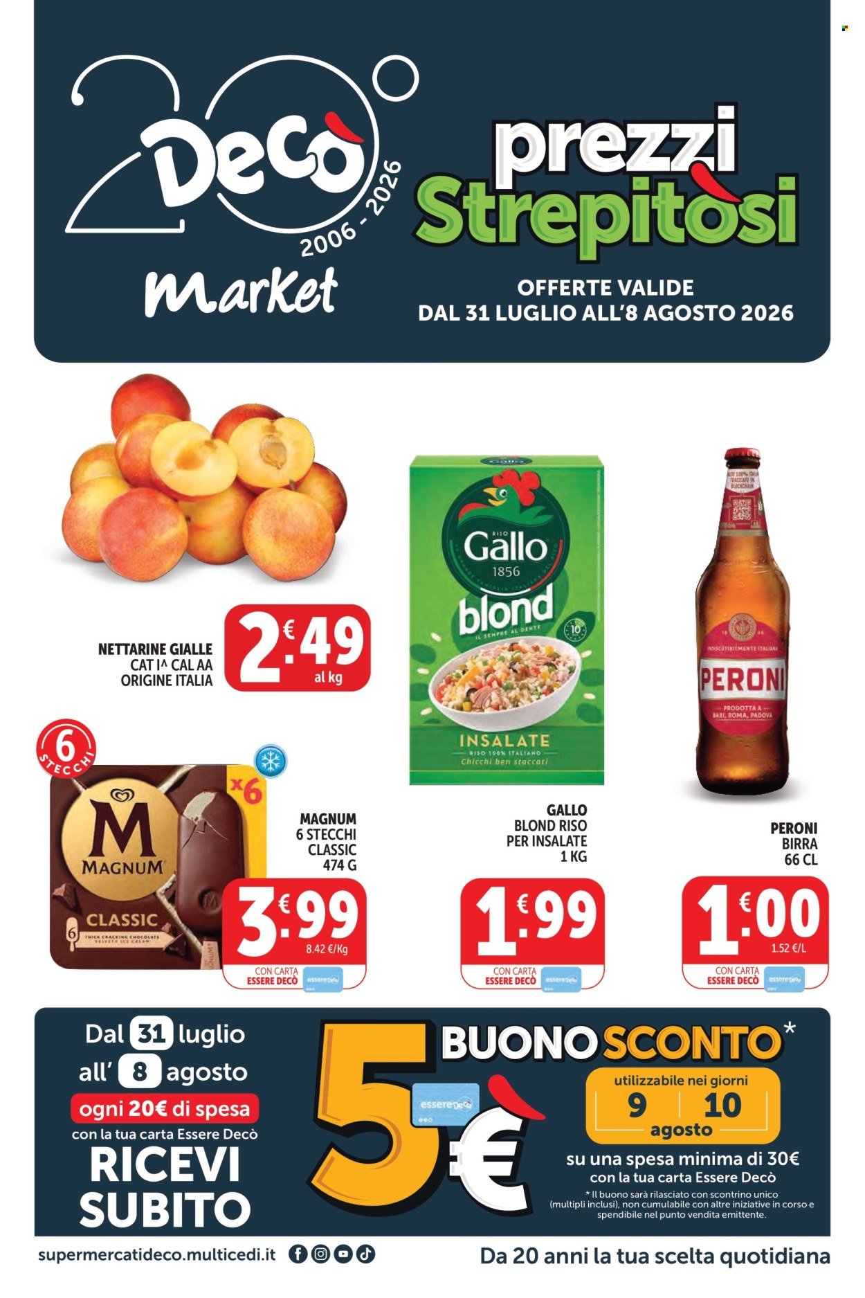 Volantino Deco - 31/7/2026 - 10/8/2026. Pagina 1