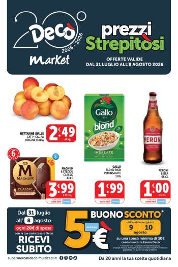 Volantino Deco - 31/7/2026 - 10/8/2026.