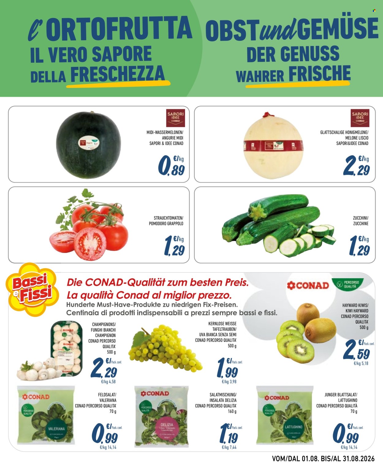 Volantino Spesa Facile Conad - 1/8/2026 - 31/8/2026. Pagina 3