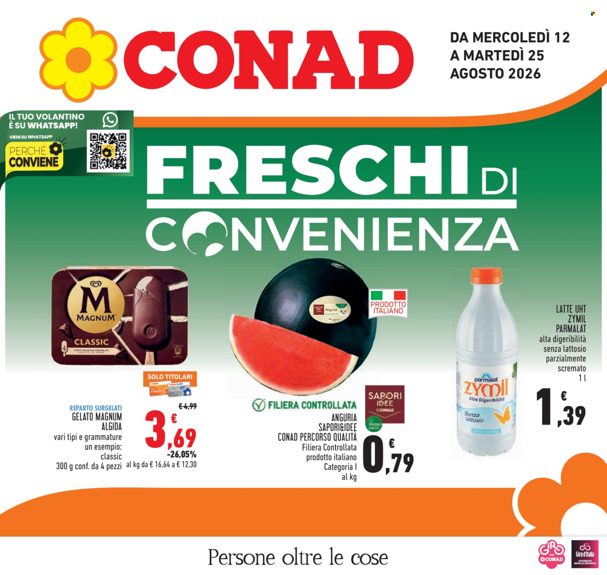 Volantino Conad - 12/8/2026 - 25/8/2026. Pagina 1