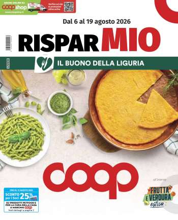 Volantino Coop - 6/8/2026 - 19/8/2026.