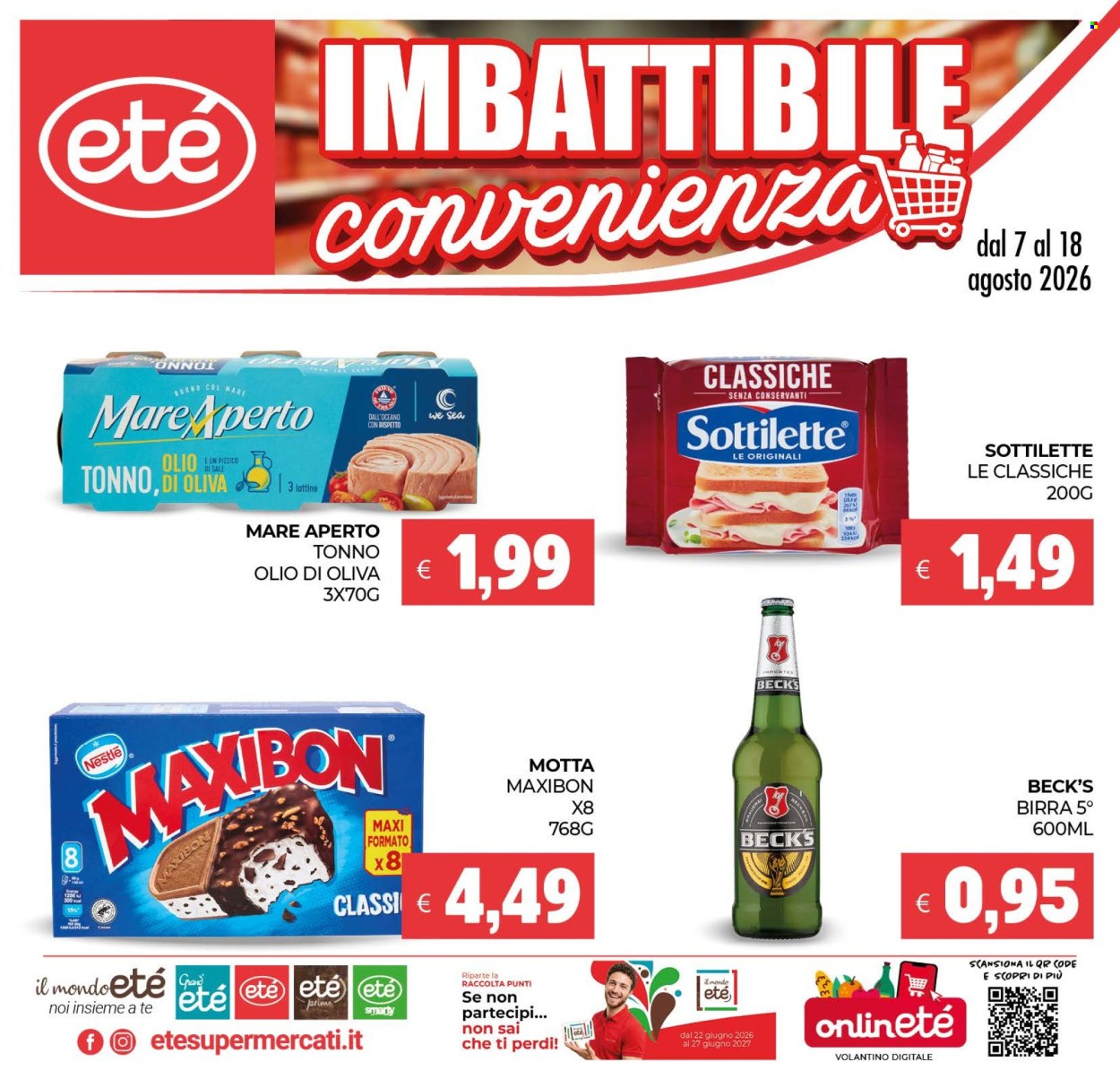 Volantino Eté - 7/8/2026 - 18/8/2026. Pagina 1
