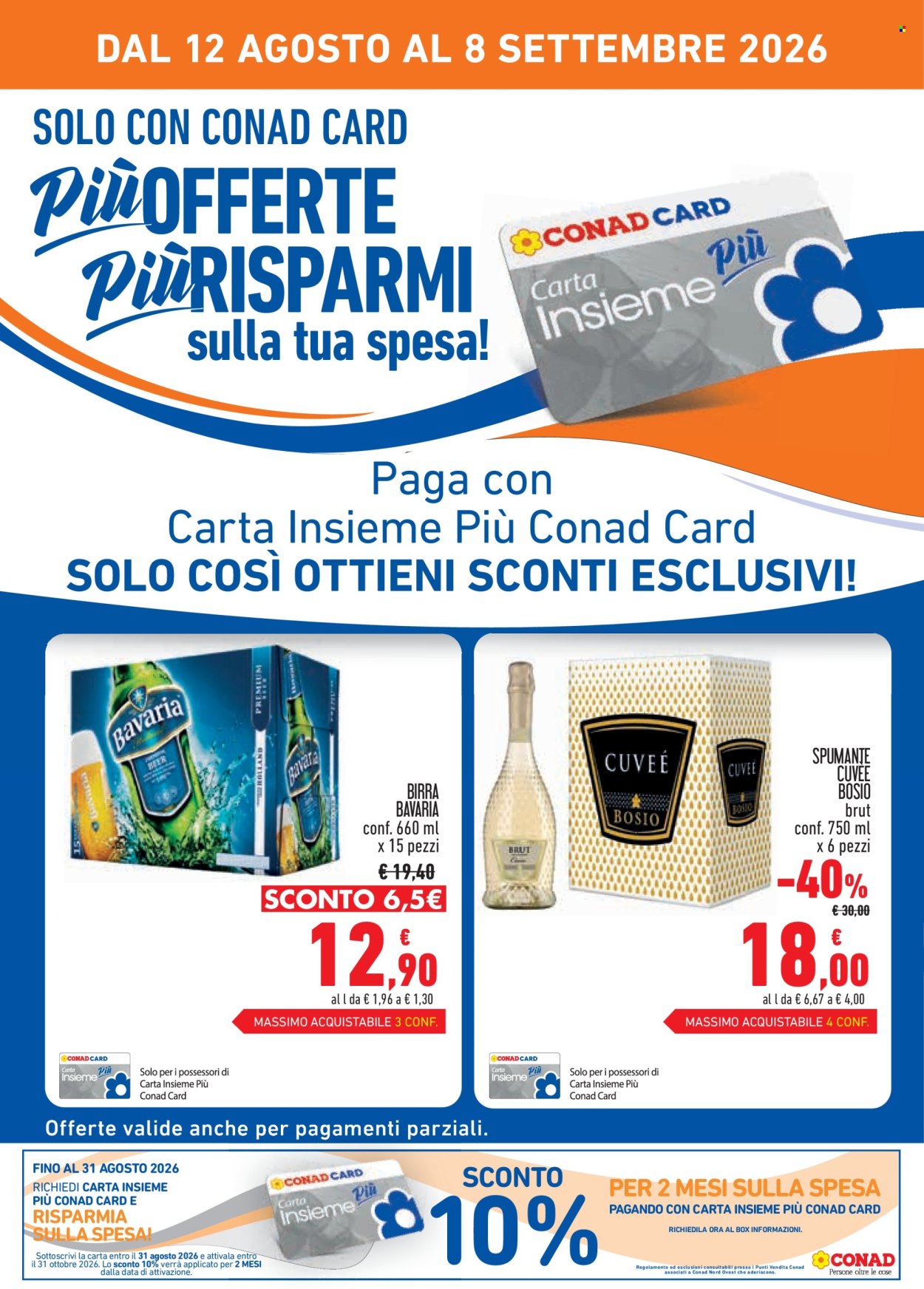 Volantino Conad - 12/8/2026 - 8/9/2026. Pagina 2