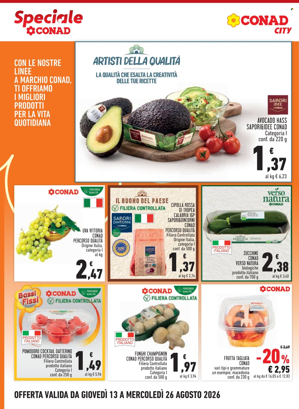 Volantino Conad City - 13/8/2026 - 26/8/2026. Pagina 2