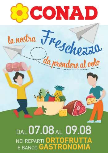 Volantino Conad - 7/8/2026 - 9/8/2026.