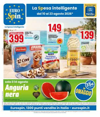 Volantino EuroSpin - 10/8/2026 - 23/8/2026.