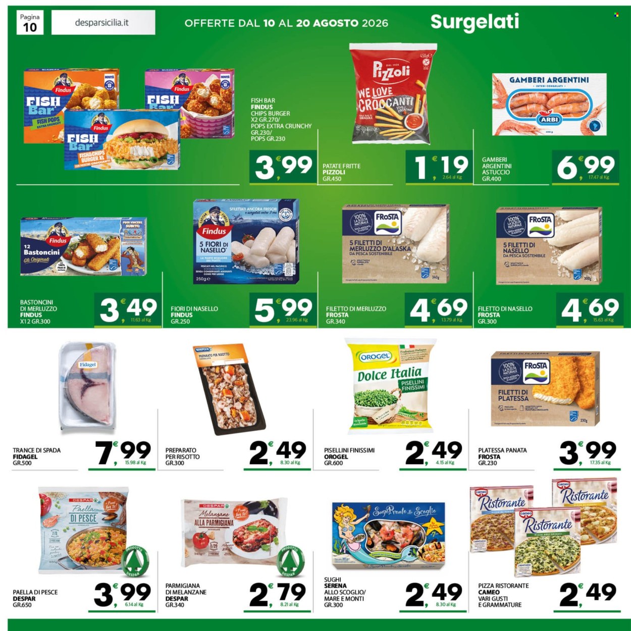 Volantino Eurospar - 10/8/2026 - 20/8/2026. Pagina 11