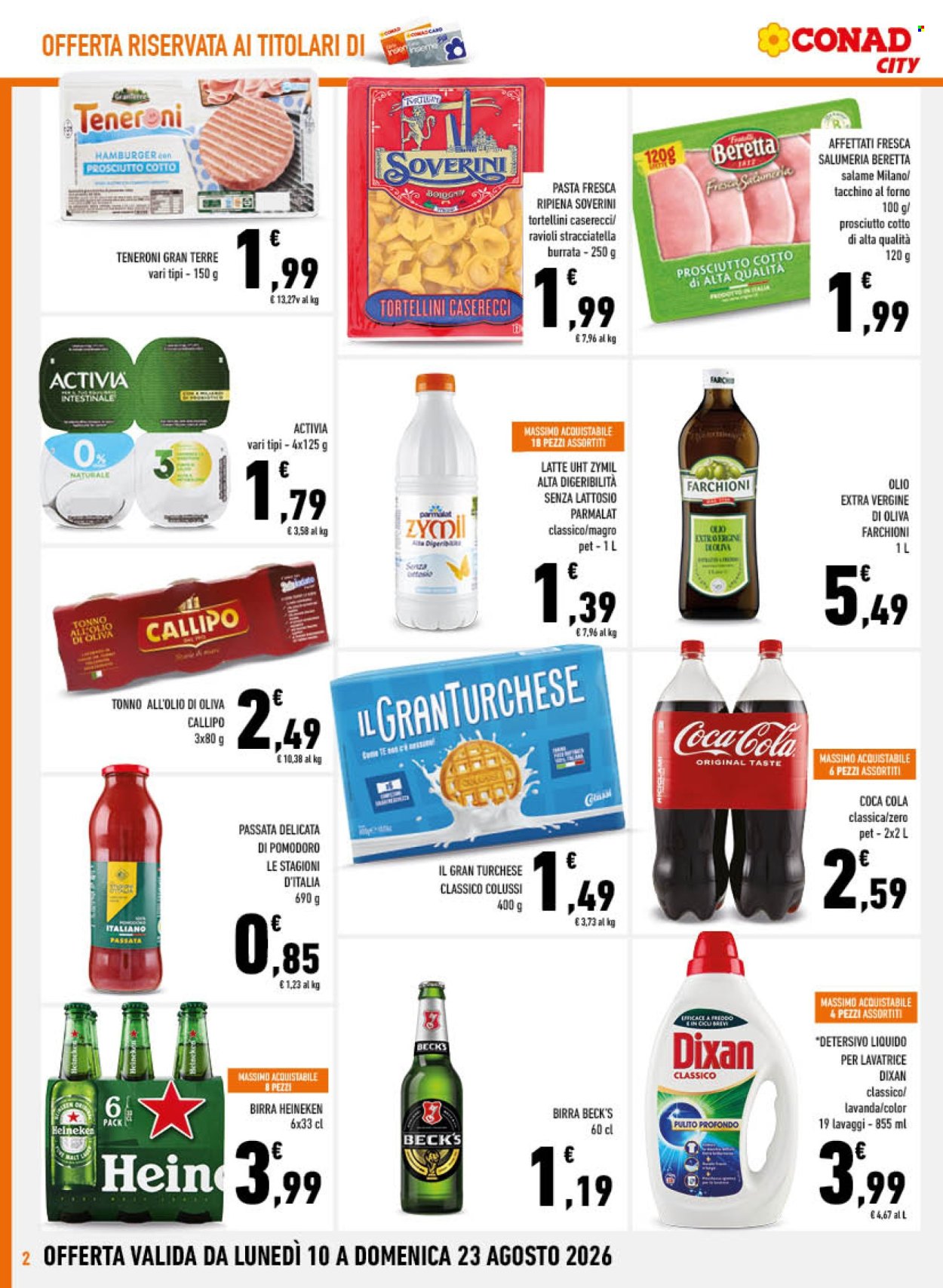 Volantino Conad City - 10/8/2026 - 23/8/2026. Pagina 2