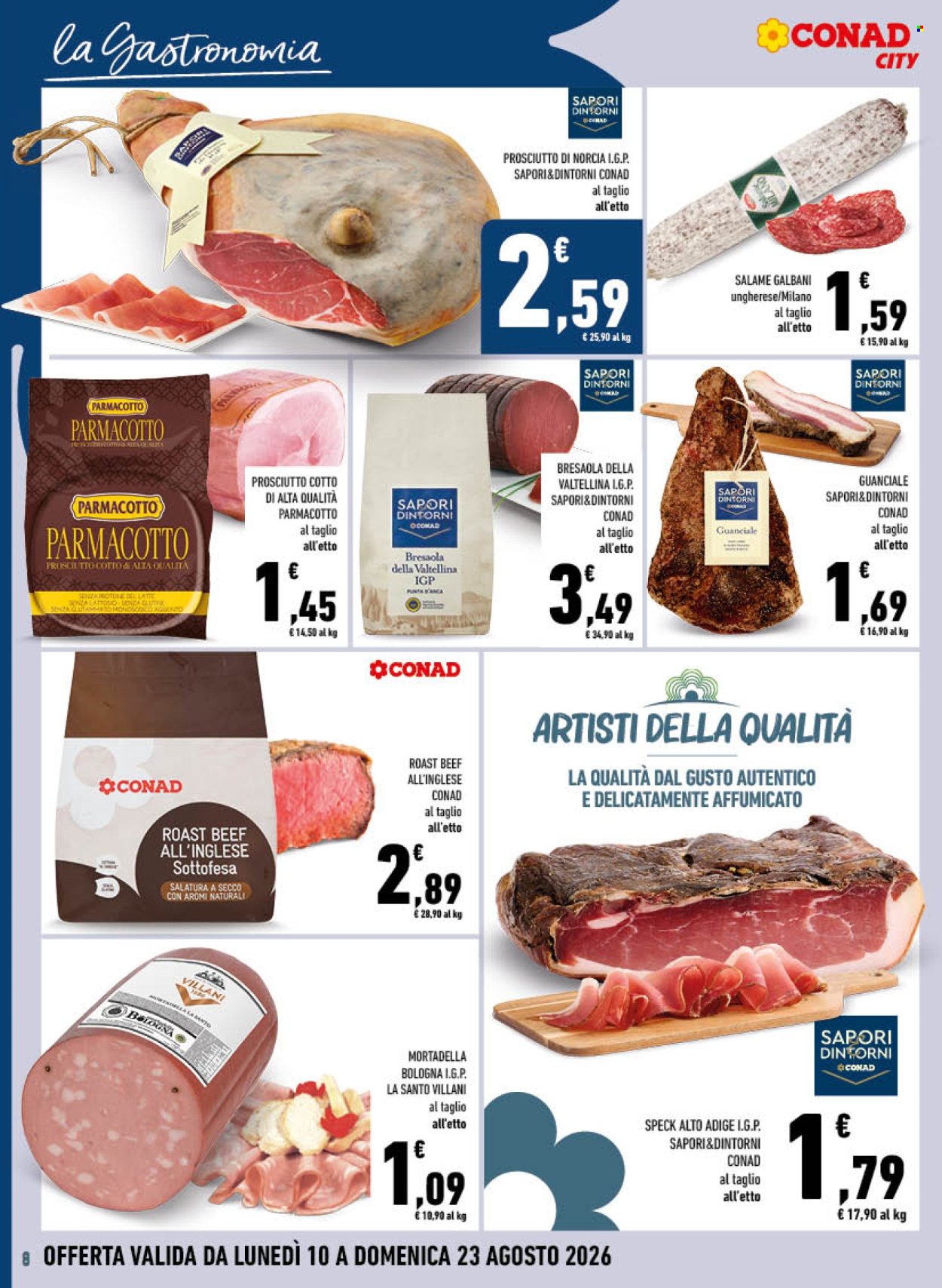 Volantino Conad City - 10/8/2026 - 23/8/2026. Pagina 8
