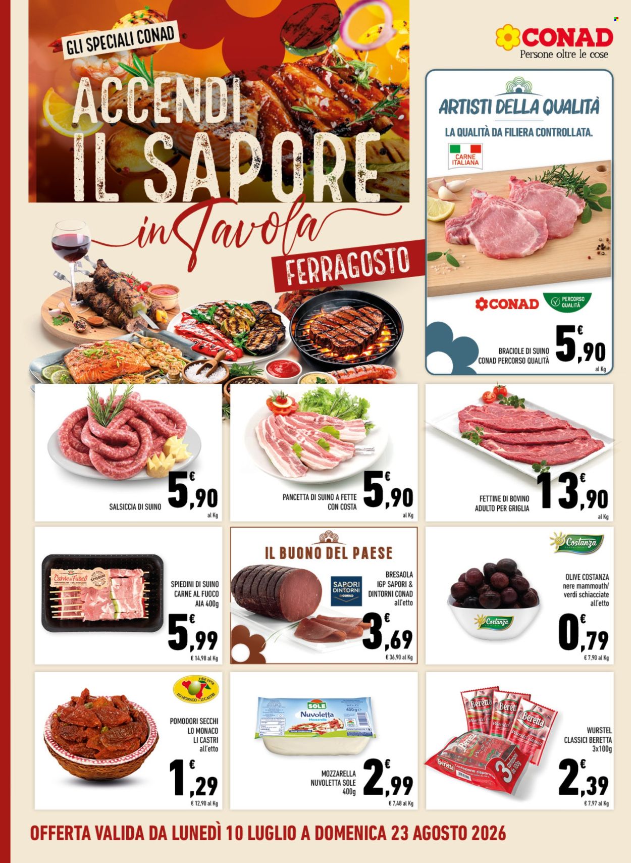 Volantino Margherita Conad - 10/8/2026 - 23/8/2026. Pagina 8