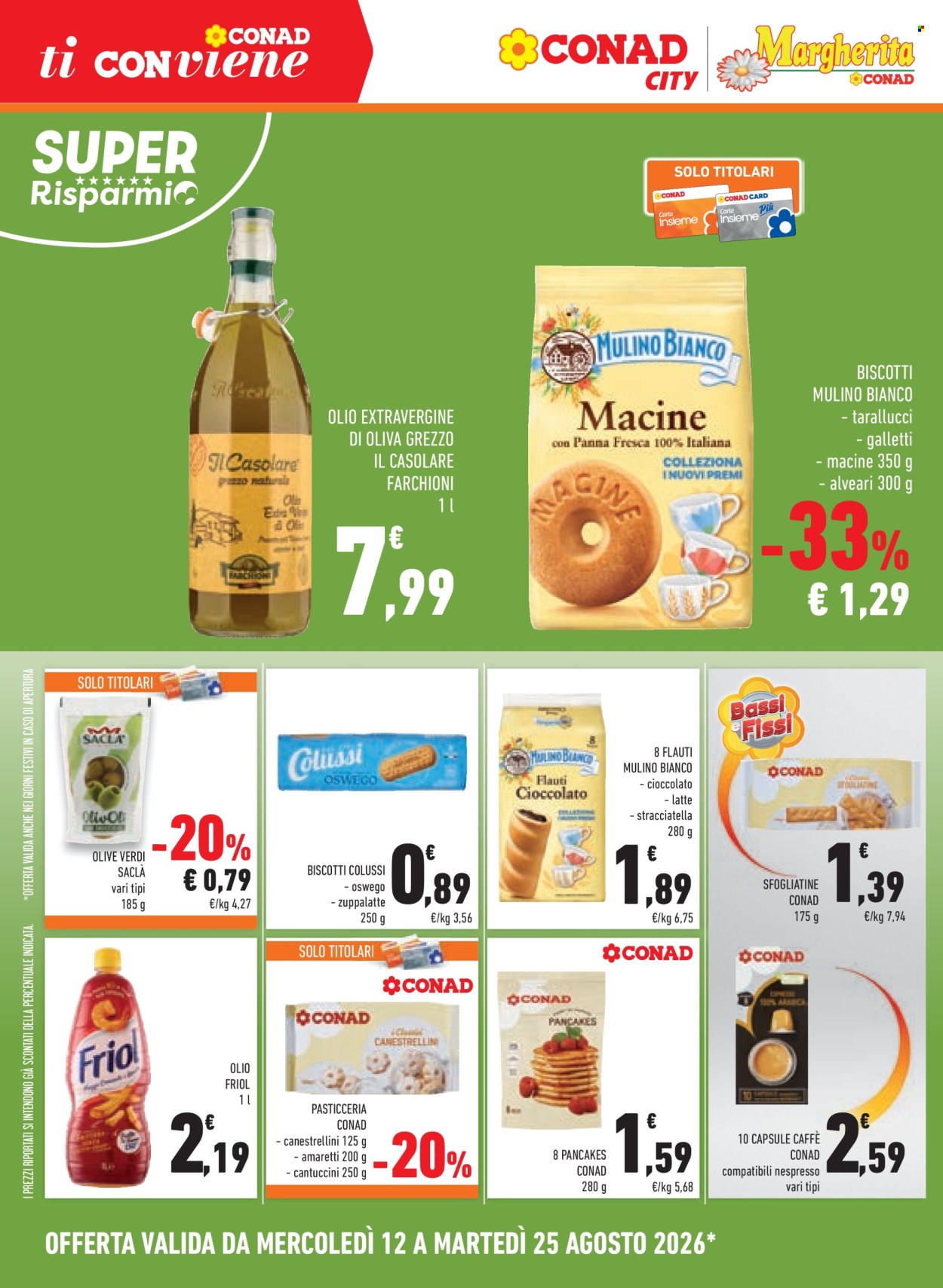 Volantino Margherita Conad - 12/8/2026 - 25/8/2026. Pagina 8