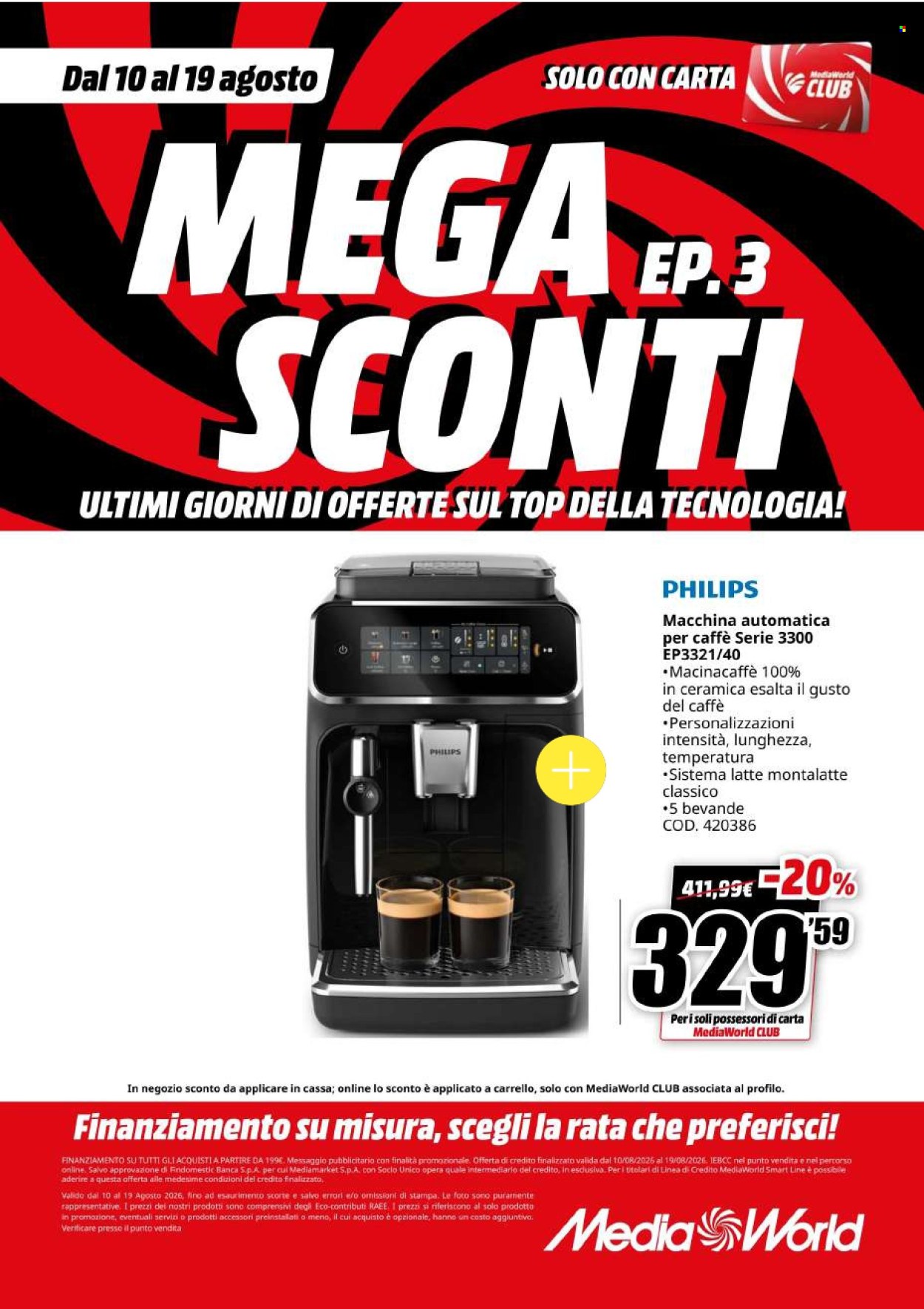 Volantino MediaWorld - 10/8/2026 - 19/8/2026. Pagina 51