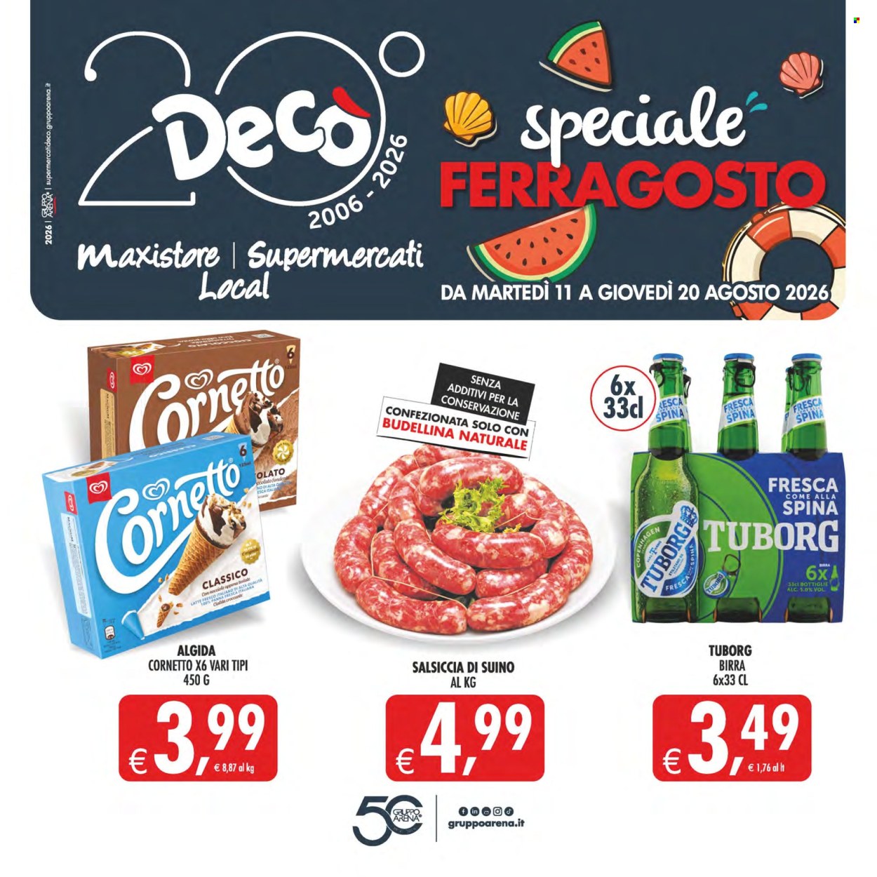 Volantino Deco - 11/8/2026 - 20/8/2026. Pagina 1