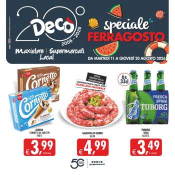 Volantino Deco - 11/8/2026 - 20/8/2026.
