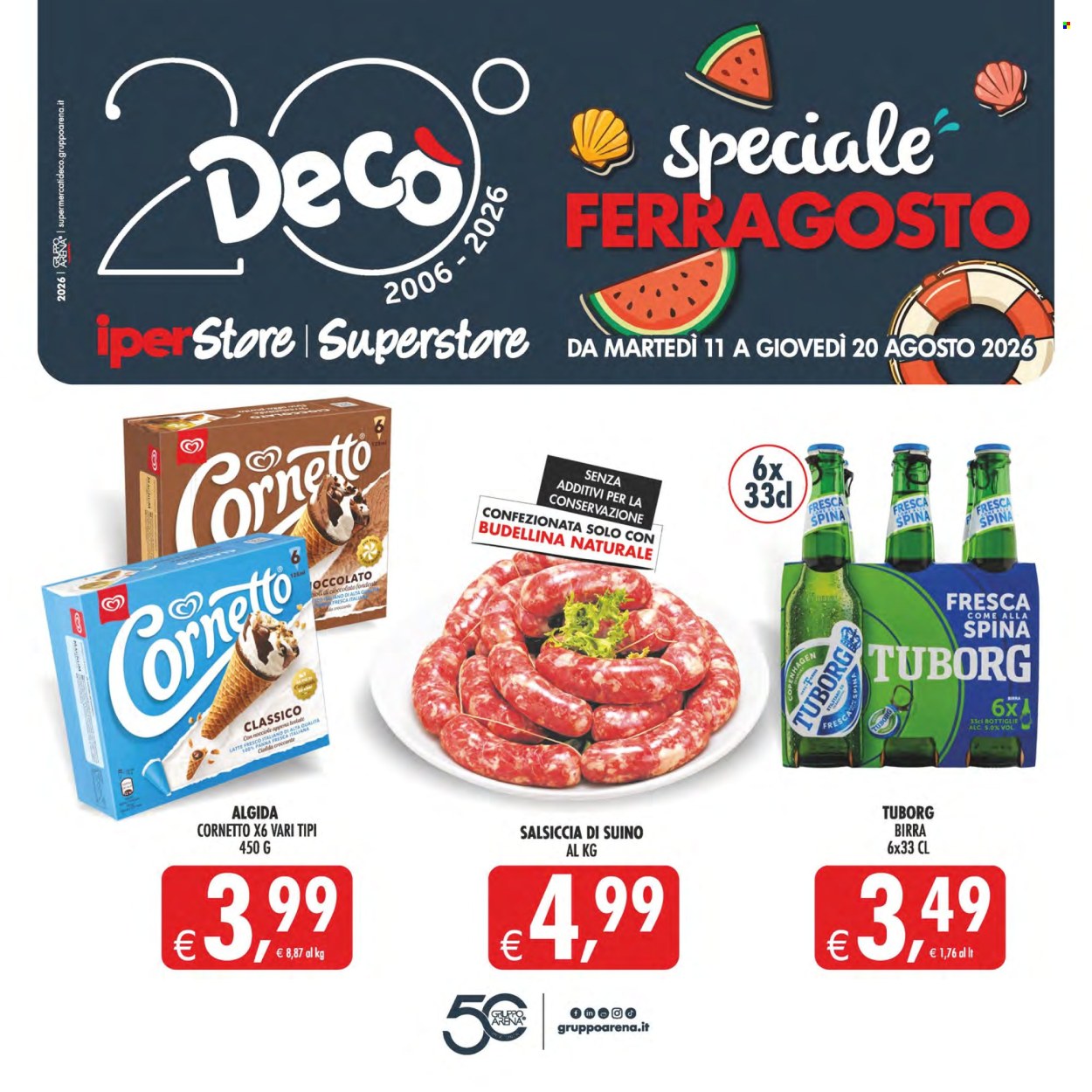 Volantino Deco - 11/8/2026 - 20/8/2026. Pagina 1