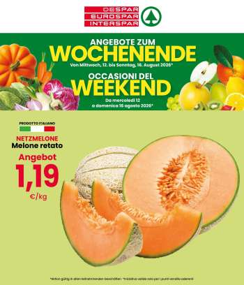 Volantino Interspar - 12/8/2026 - 16/8/2026.