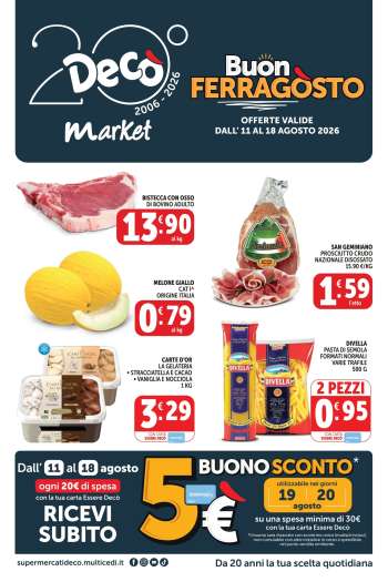 Volantino Deco - 11/8/2026 - 18/8/2026.