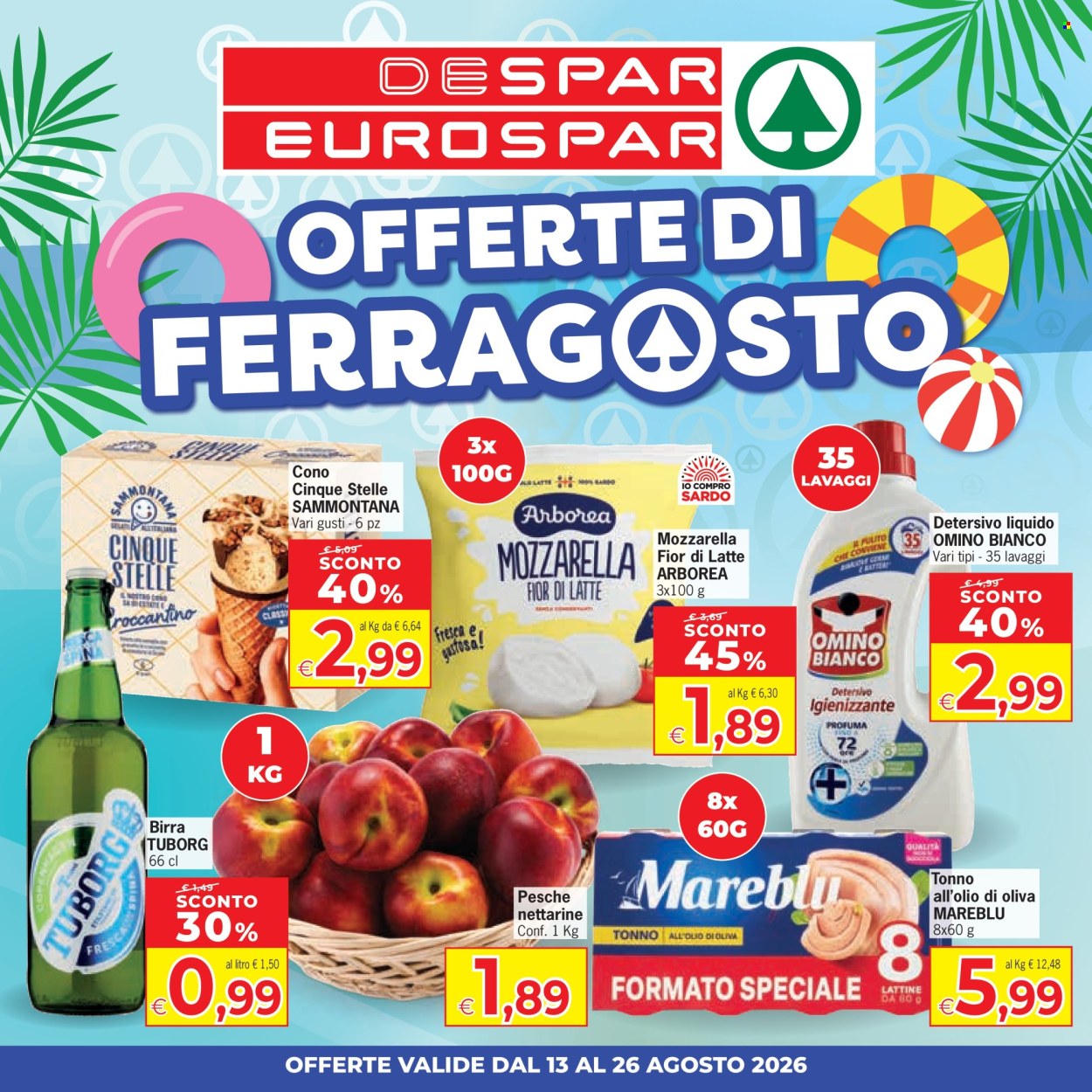 Volantino Despar - 13/8/2026 - 26/8/2026. Pagina 1