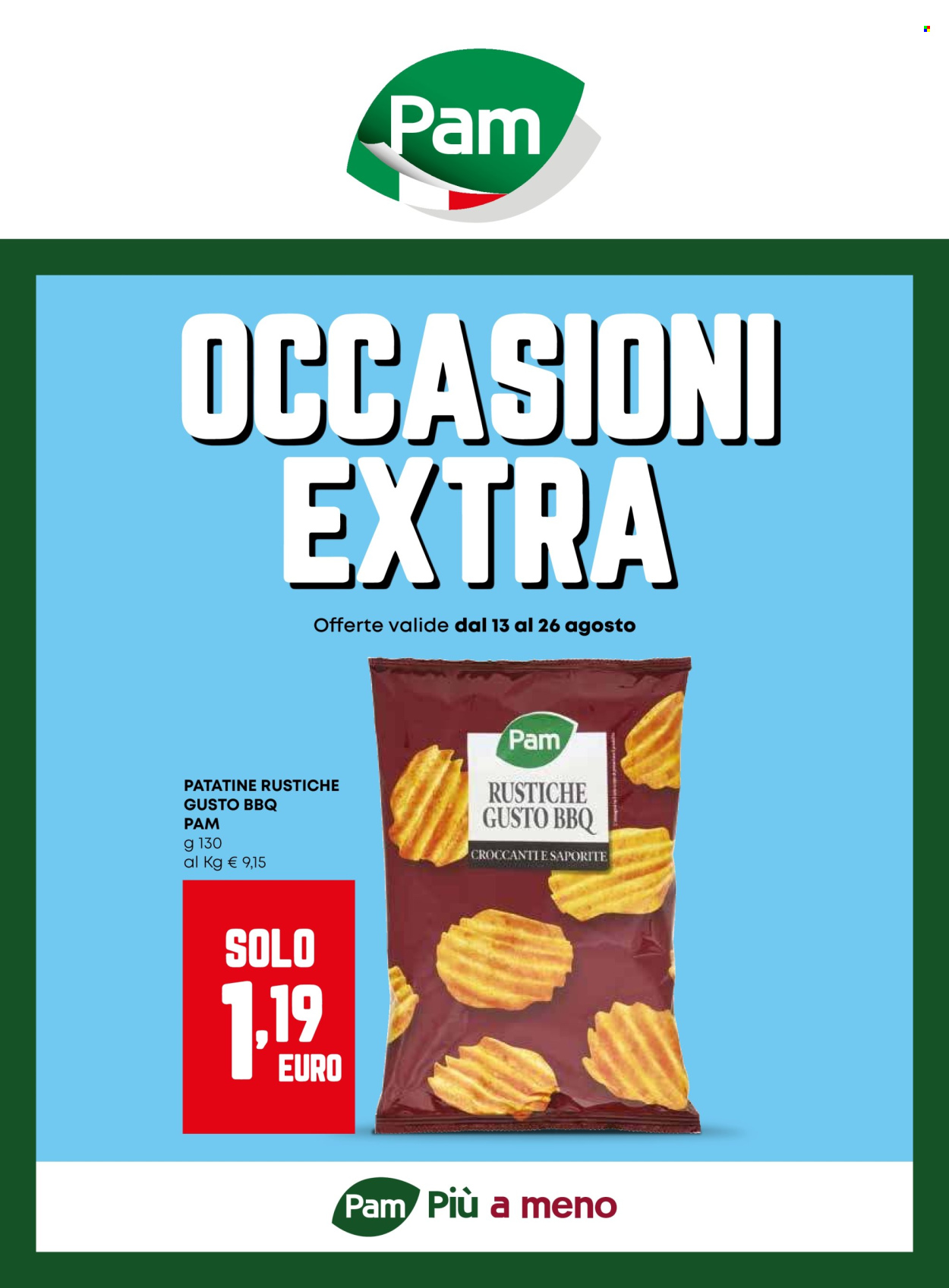 Volantino Pam Panorama - 13/8/2026 - 26/8/2026. Pagina 1