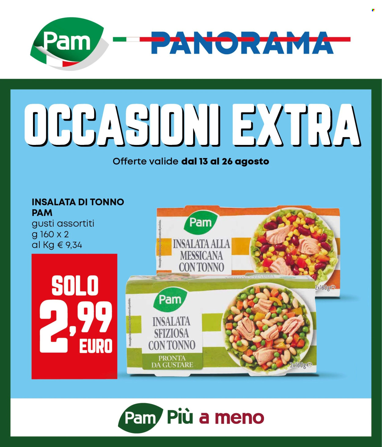 Volantino Pam Panorama - 13/8/2026 - 26/8/2026. Pagina 1