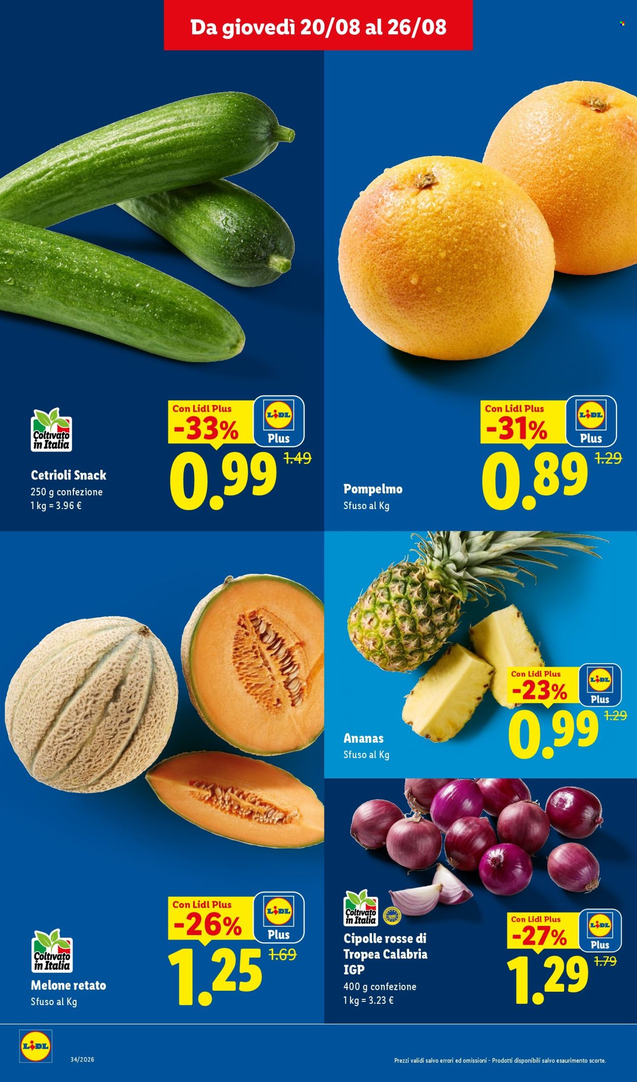 Volantino Lidl - 20/8/2026 - 26/8/2026. Pagina 4