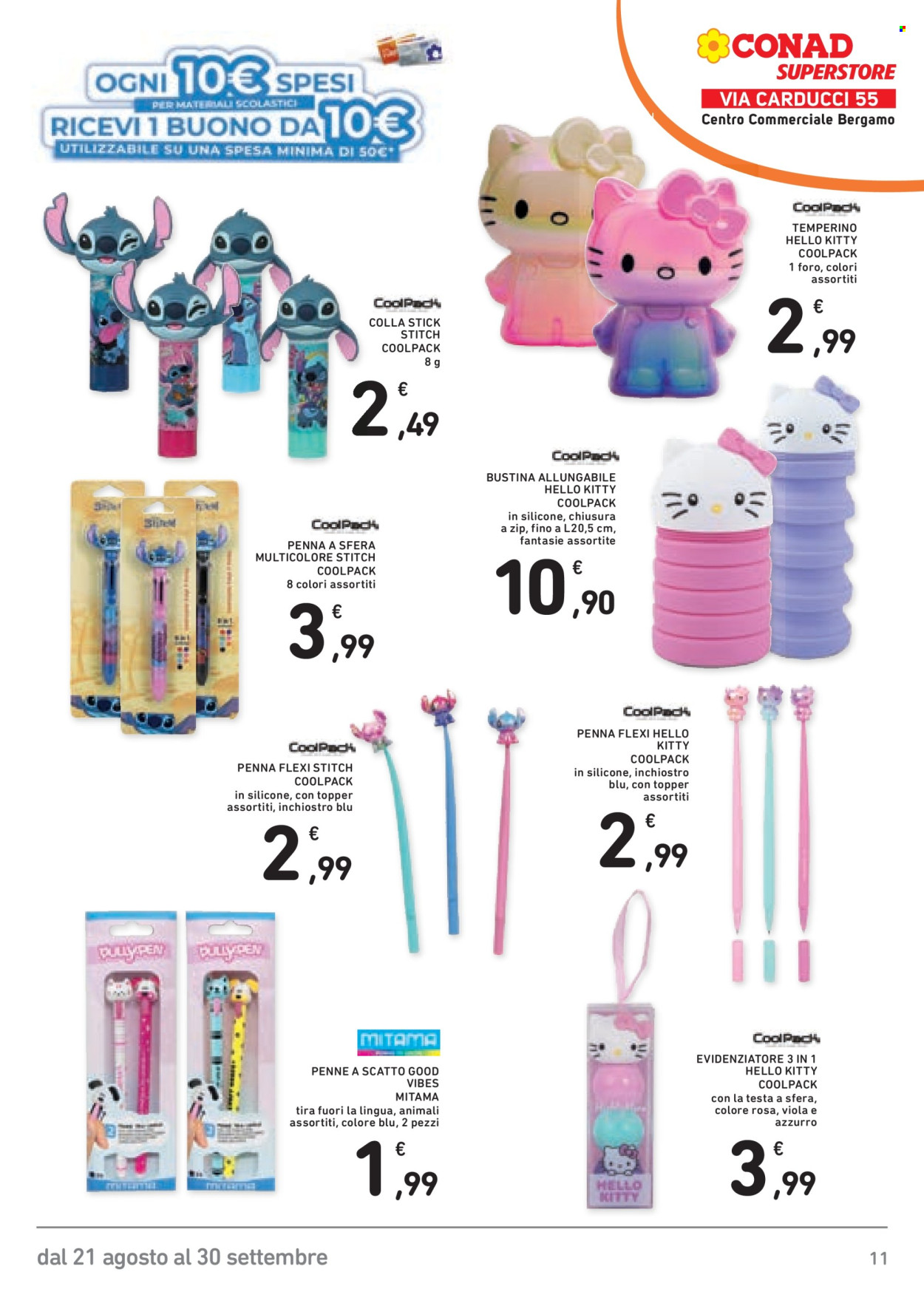 Volantino Conad Superstore - 21/8/2026 - 30/9/2026. Pagina 11
