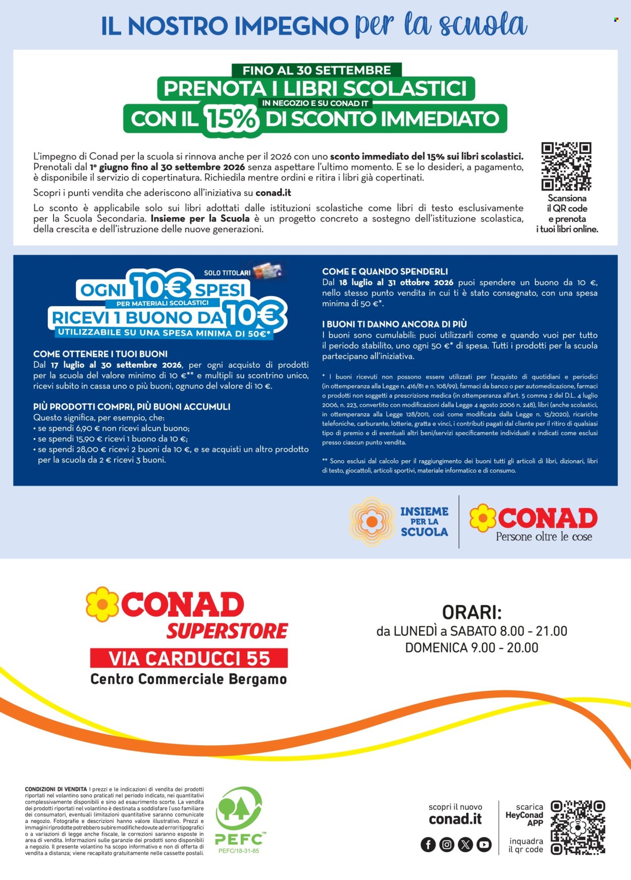Volantino Conad Superstore - 21/8/2026 - 30/9/2026. Pagina 28