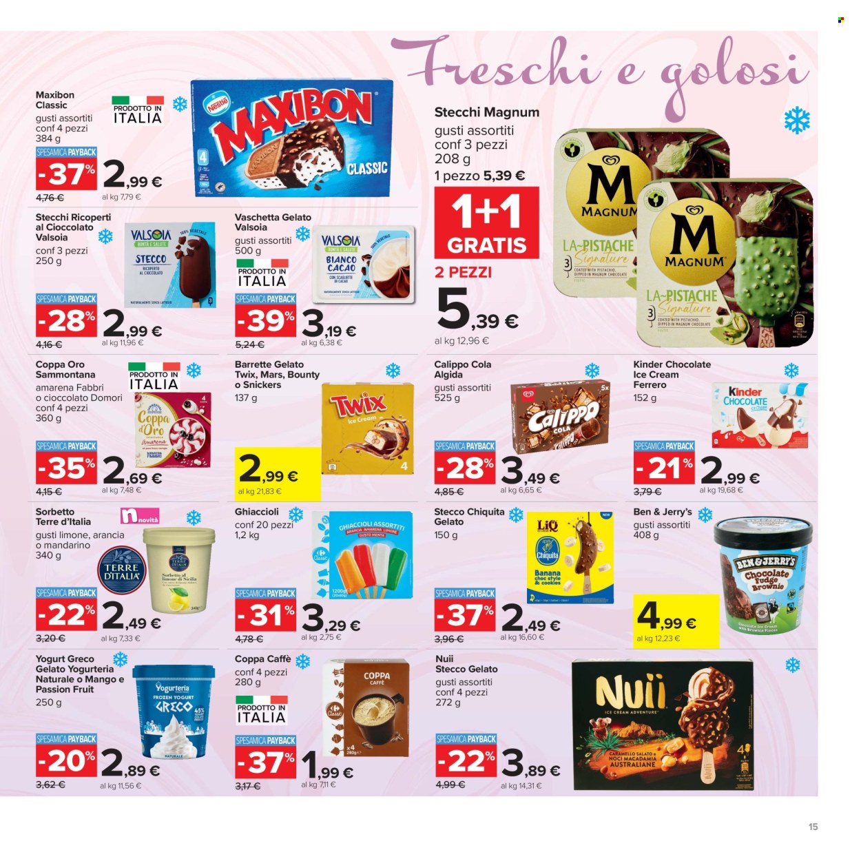 Volantino Carrefour - 20/8/2026 - 3/9/2026. Pagina 15
