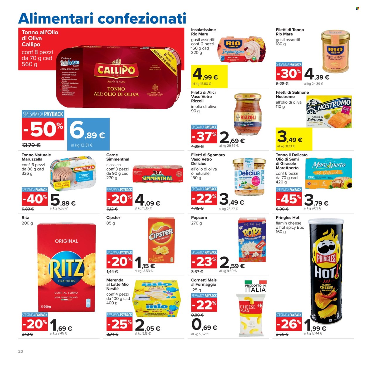 Volantino Carrefour - 20/8/2026 - 3/9/2026. Pagina 20