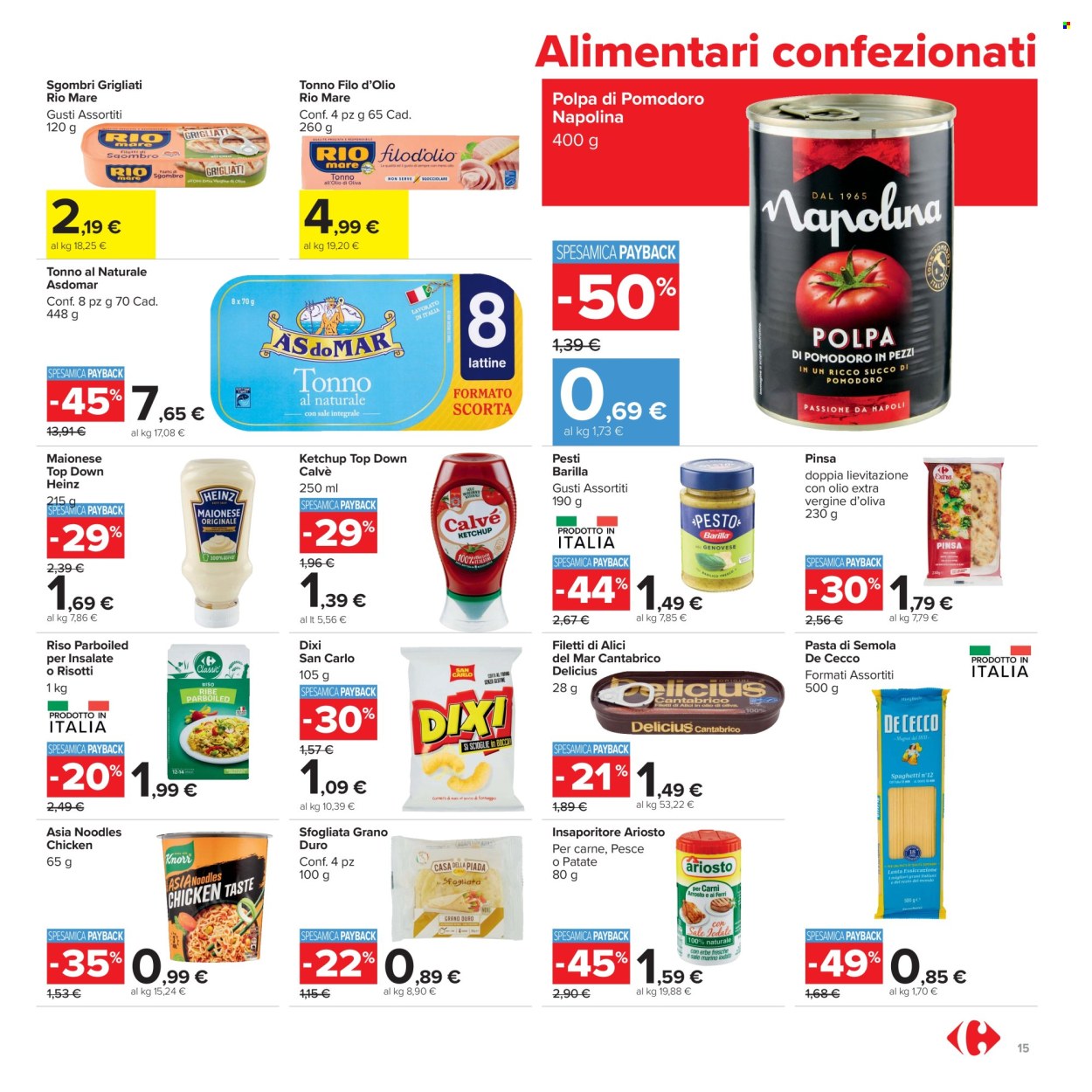 Volantino Carrefour - 20/8/2026 - 3/9/2026. Pagina 15