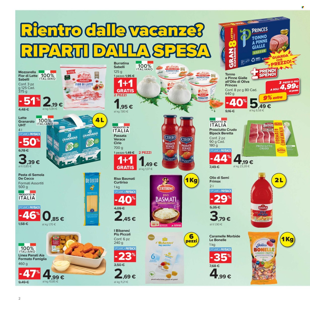 Volantino Carrefour - 20/8/2026 - 3/9/2026. Pagina 2