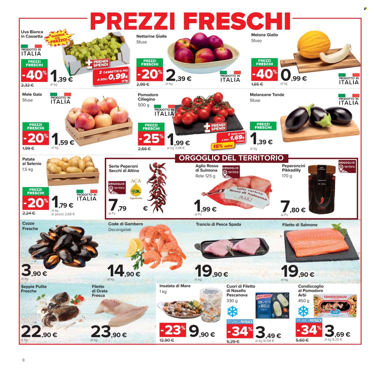 Volantino Carrefour - 20/8/2026 - 3/9/2026. Pagina 8