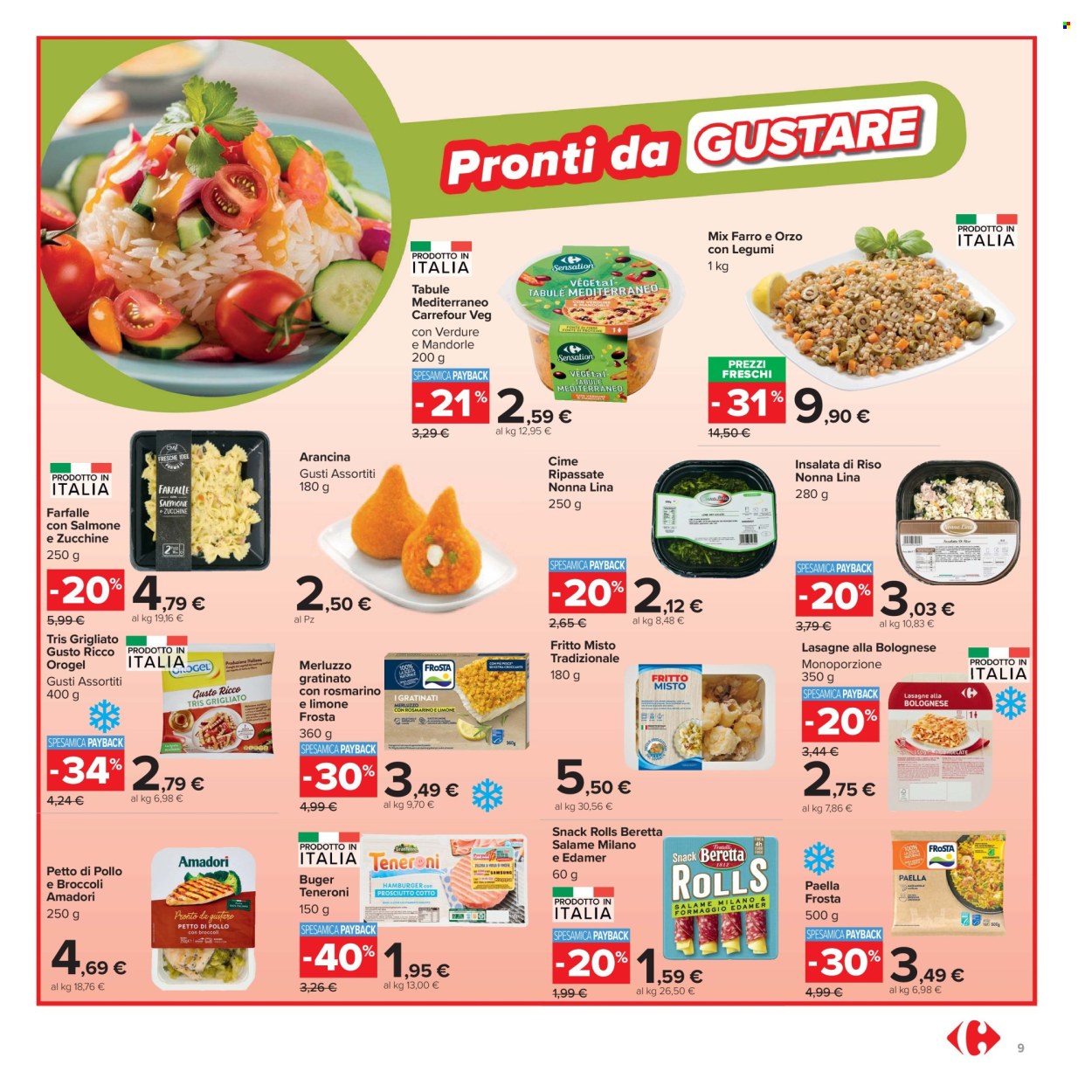 Volantino Carrefour - 20/8/2026 - 3/9/2026. Pagina 9