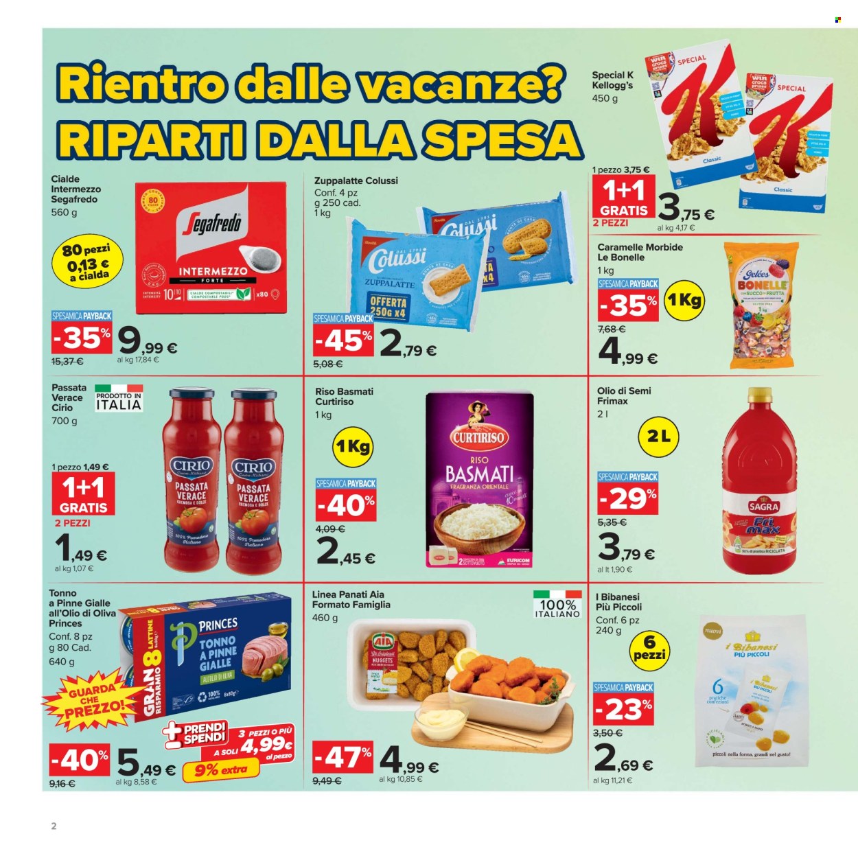 Volantino Carrefour - 20/8/2026 - 3/9/2026. Pagina 2