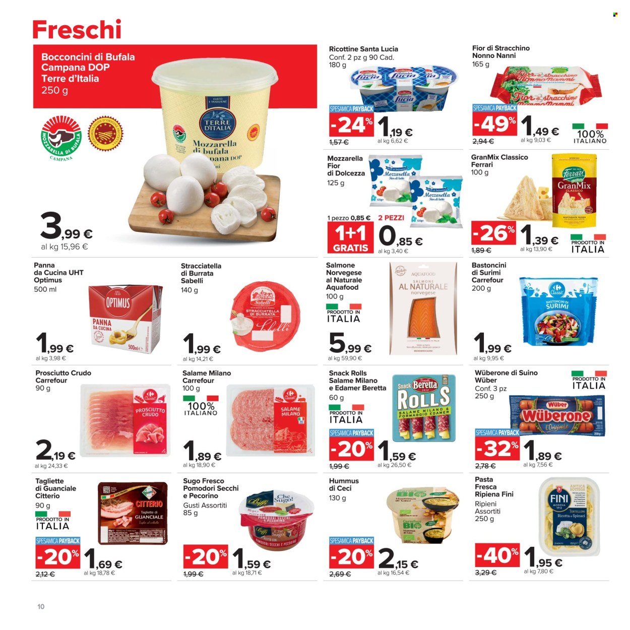 Volantino Carrefour - 20/8/2026 - 3/9/2026. Pagina 10