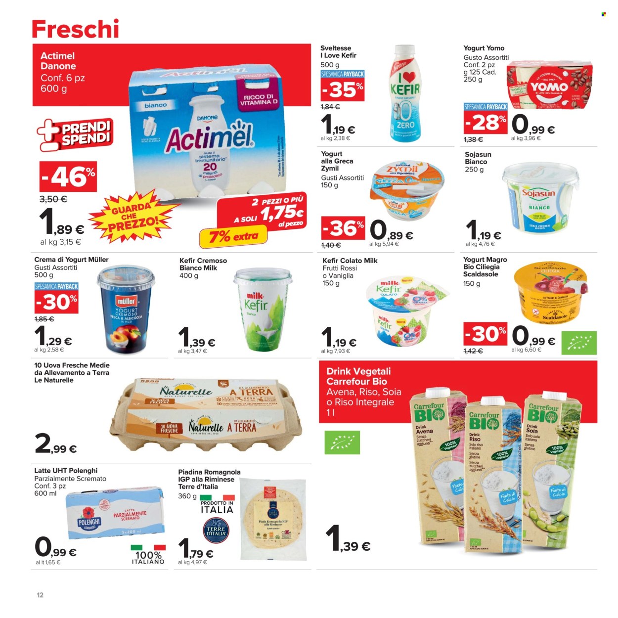 Volantino Carrefour - 20/8/2026 - 3/9/2026. Pagina 12