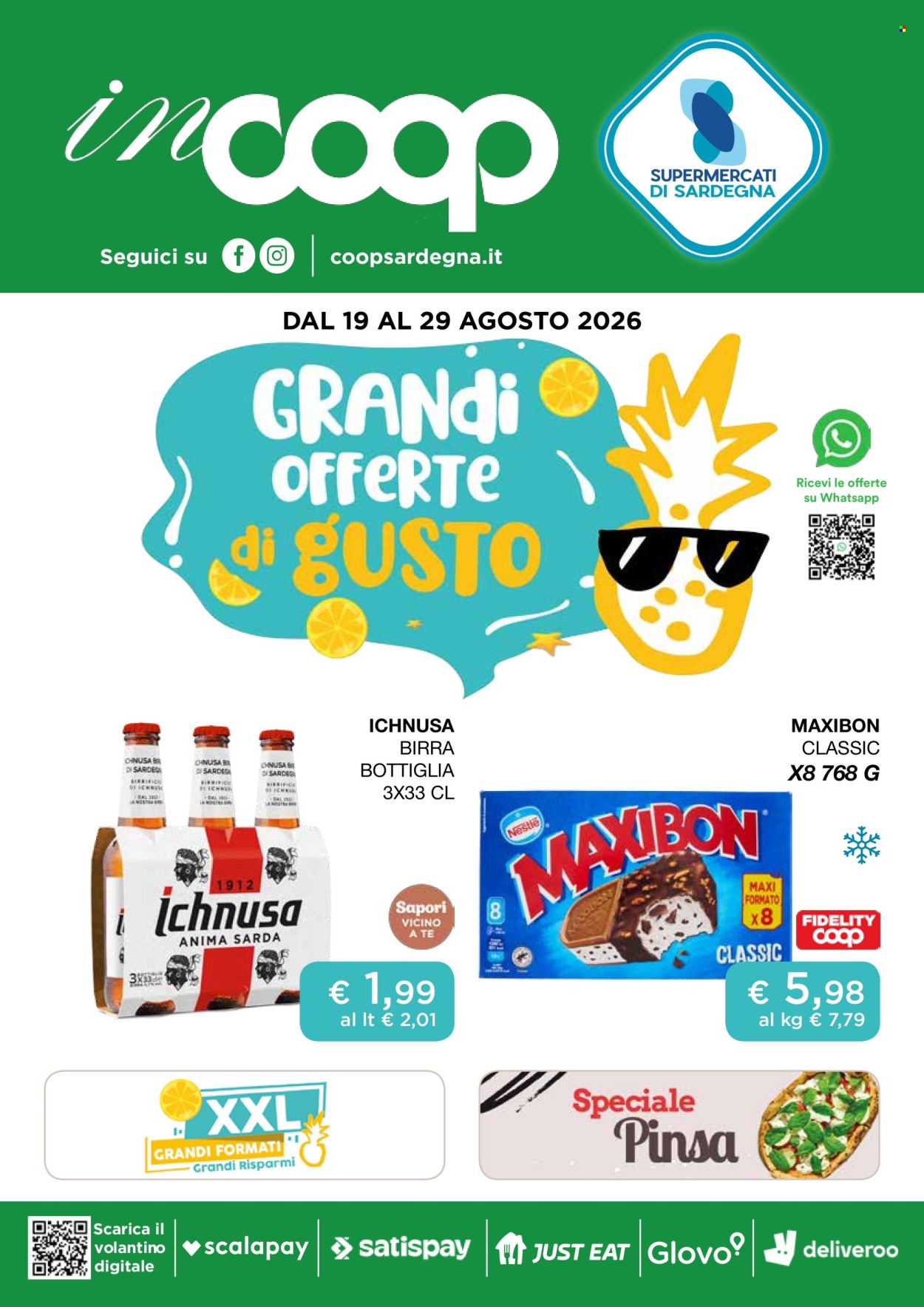 Volantino Coop - 19/8/2026 - 29/8/2026. Pagina 1