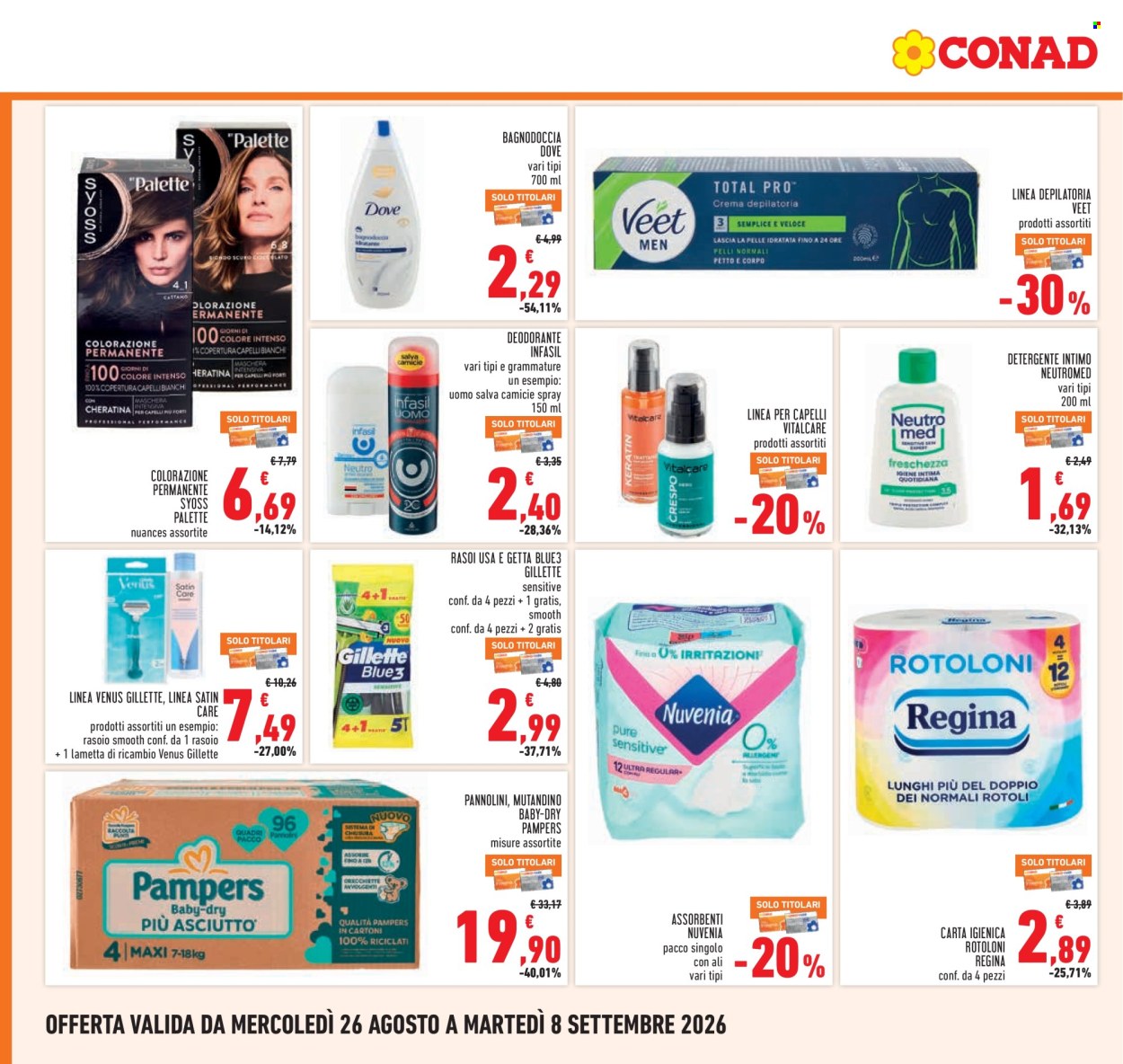 Volantino Conad - 26/8/2026 - 8/9/2026. Pagina 22