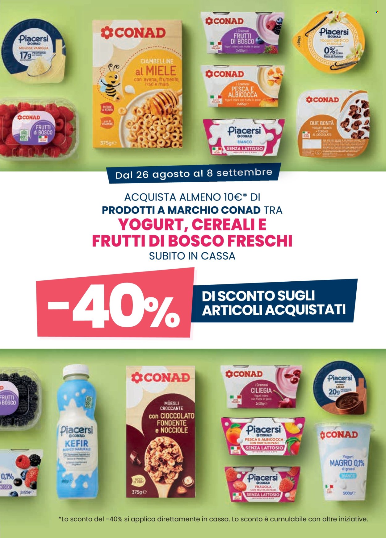Volantino Conad - 26/8/2026 - 8/9/2026. Pagina 9