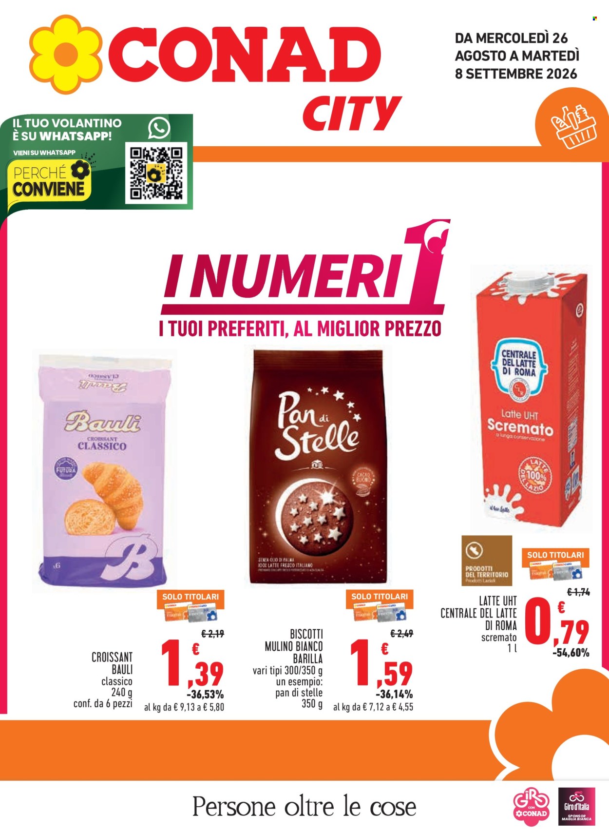 Volantino Conad - 26/8/2026 - 8/9/2026. Pagina 1