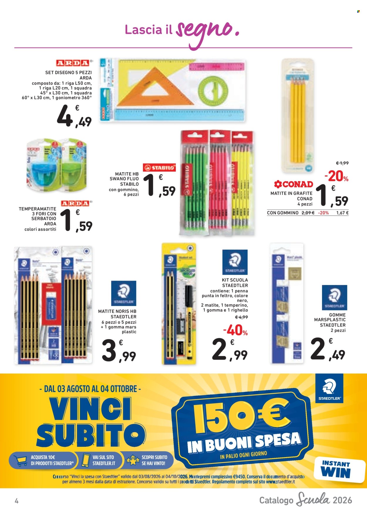Volantino Conad Superstore - 21/8/2026 - 30/9/2026. Pagina 4