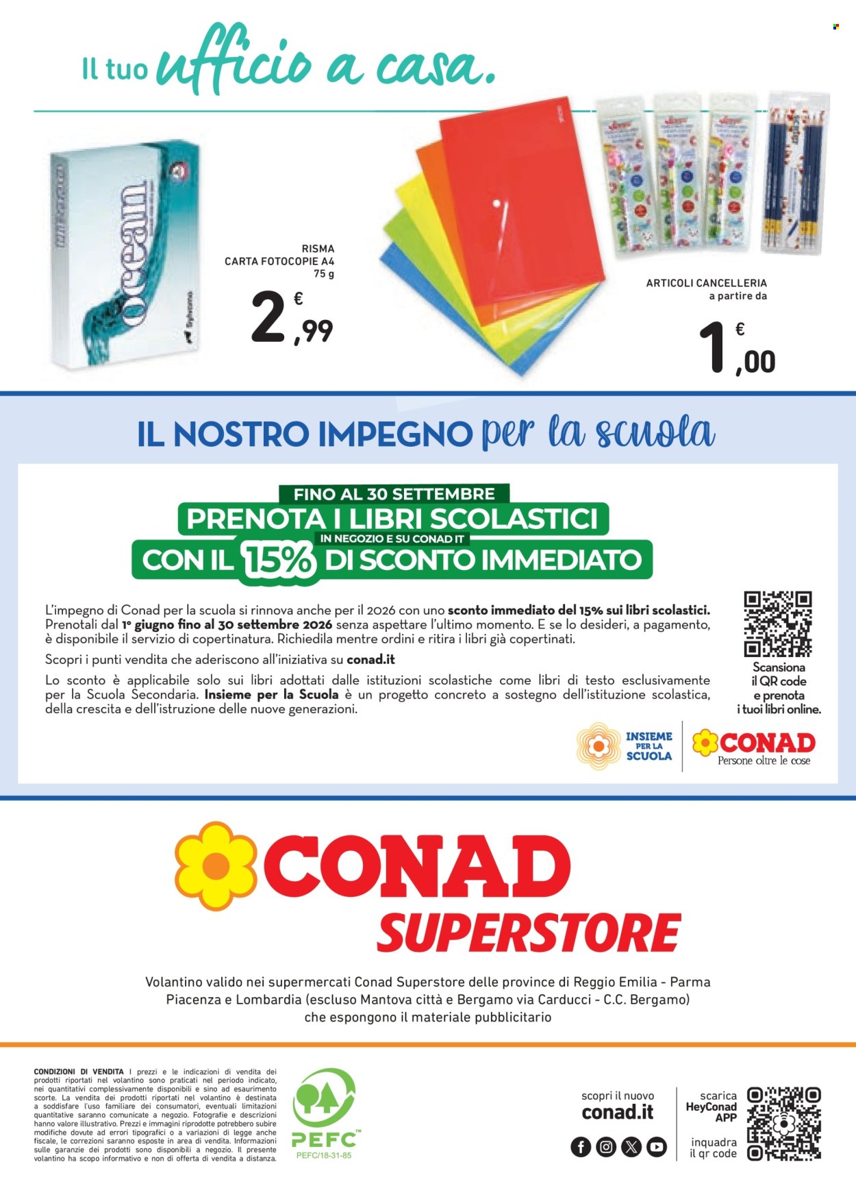 Volantino Conad Superstore - 21/8/2026 - 30/9/2026. Pagina 8