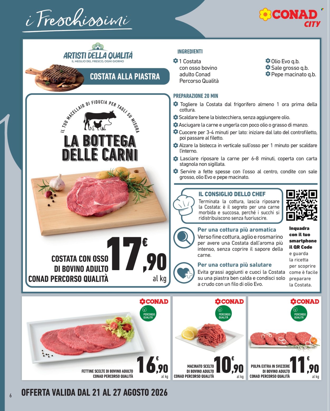 Volantino Conad City - 21/8/2026 - 27/8/2026. Pagina 6