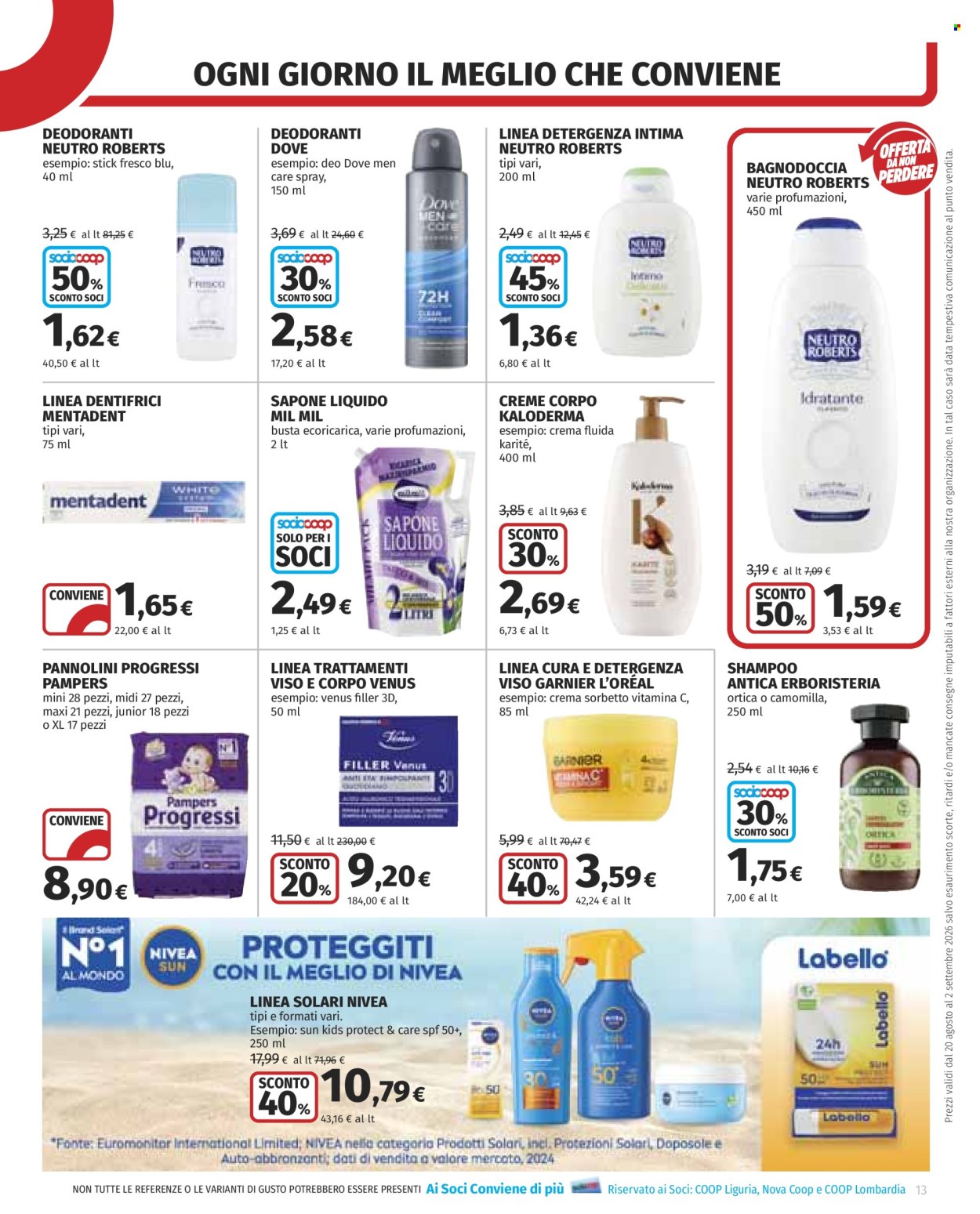 Volantino Coop - 20/8/2026 - 2/9/2026. Pagina 13