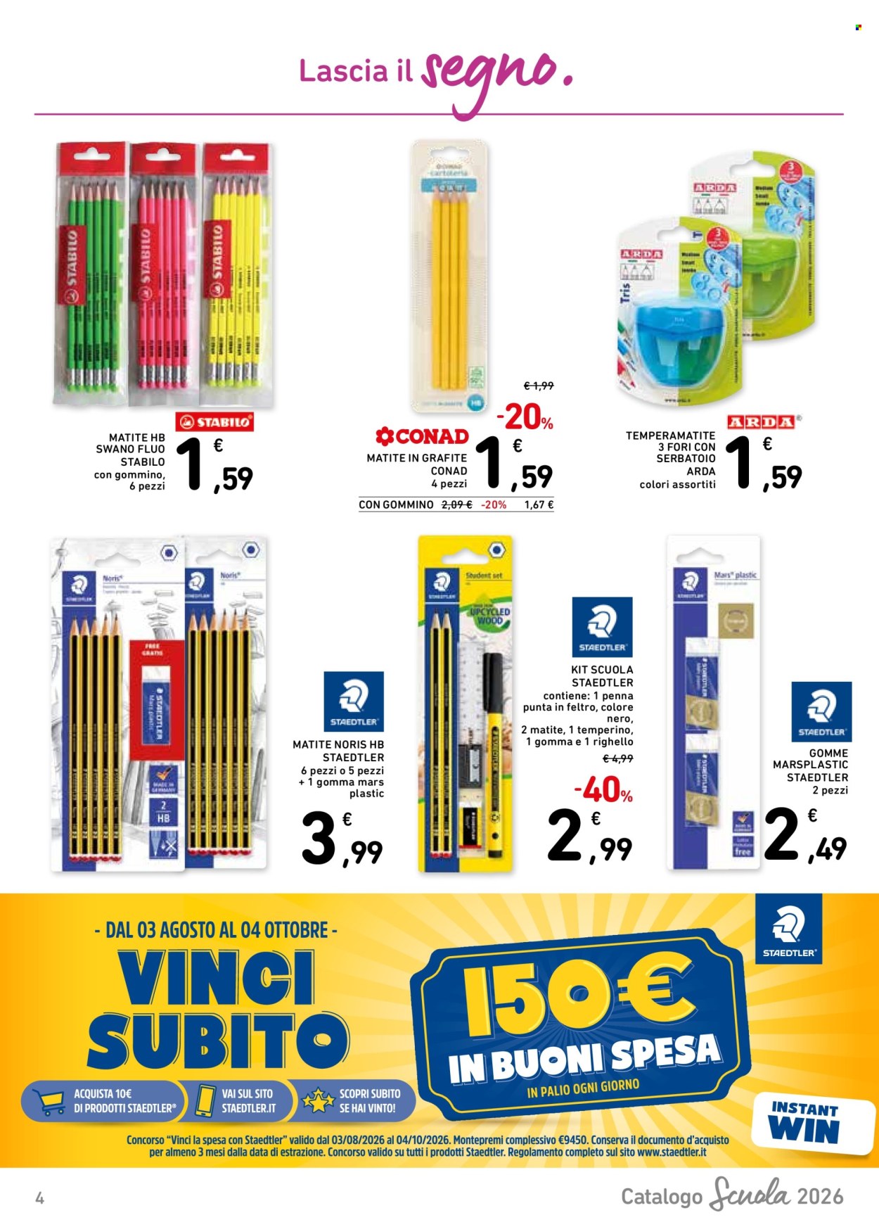 Volantino Conad Superstore - 21/8/2026 - 30/9/2026. Pagina 4