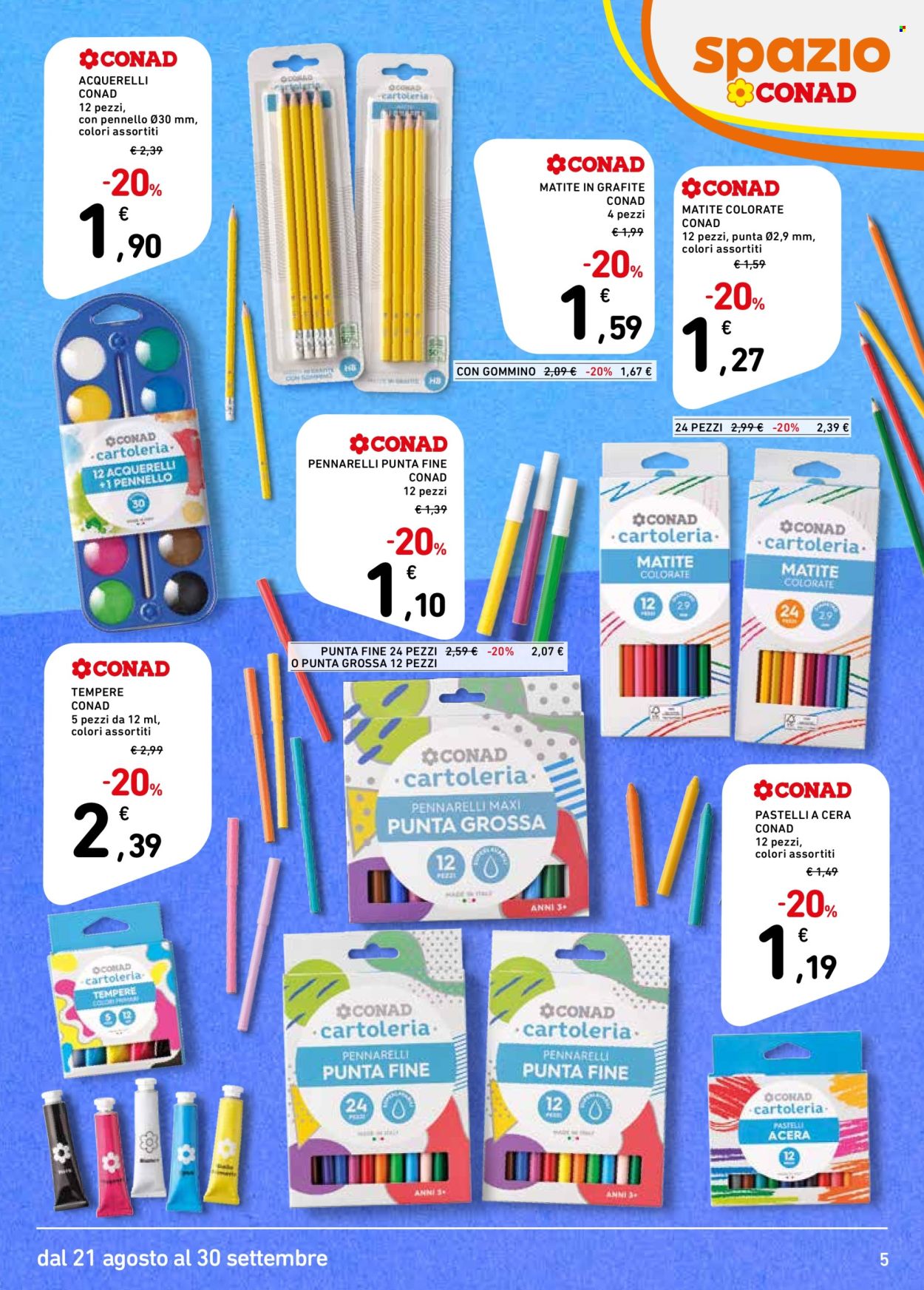Volantino Spazio Conad - 21/8/2026 - 30/9/2026. Pagina 5
