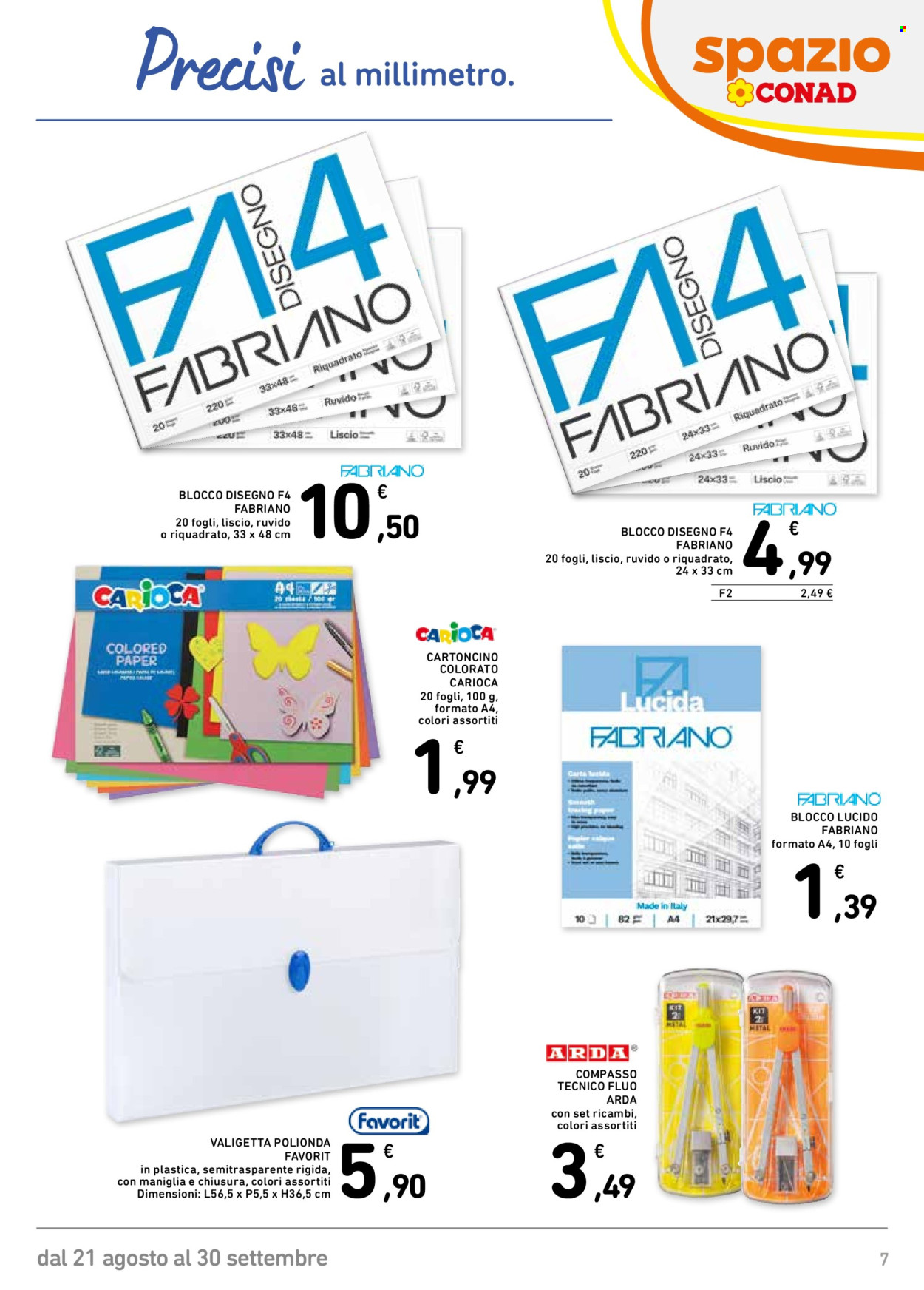 Volantino Spazio Conad - 21/8/2026 - 30/9/2026. Pagina 7