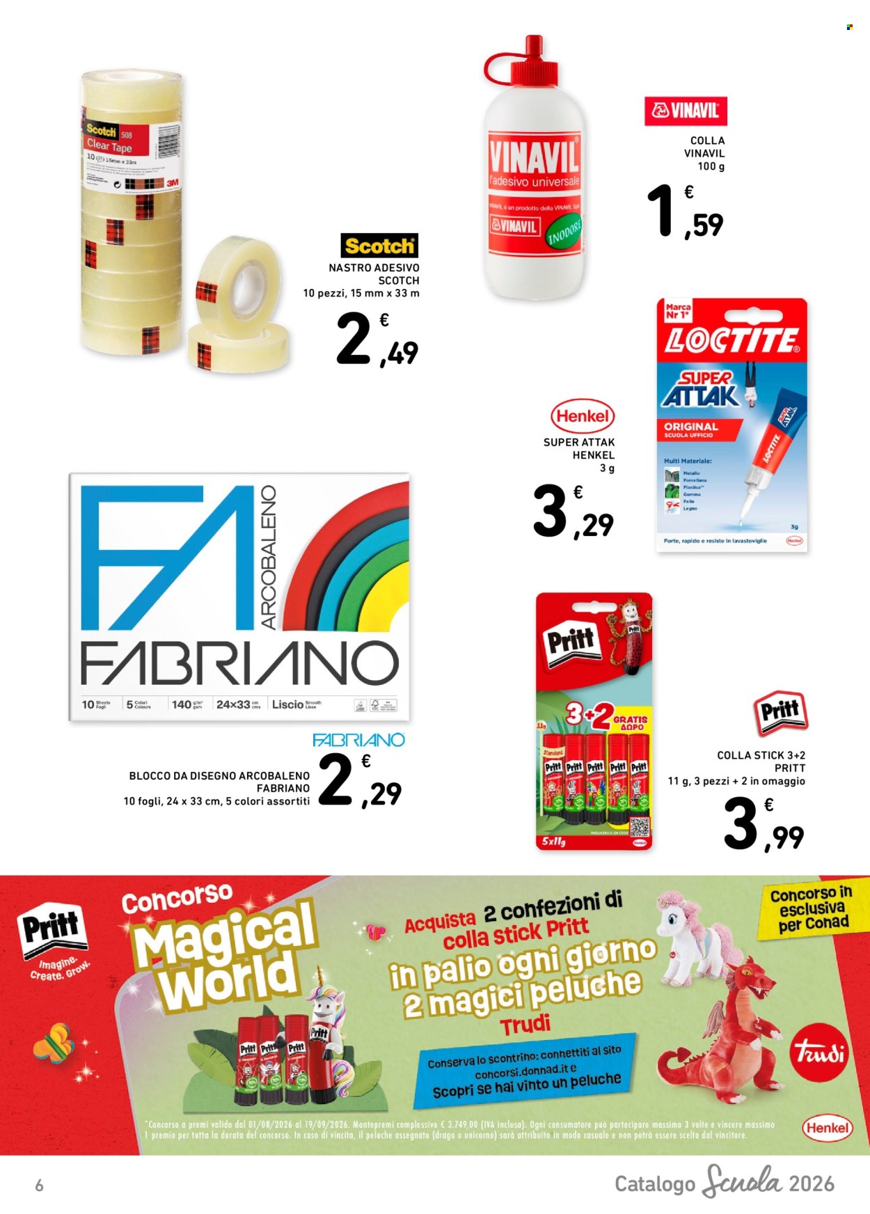 Volantino Spesa Facile Conad - 20/8/2026 - 30/9/2026. Pagina 6