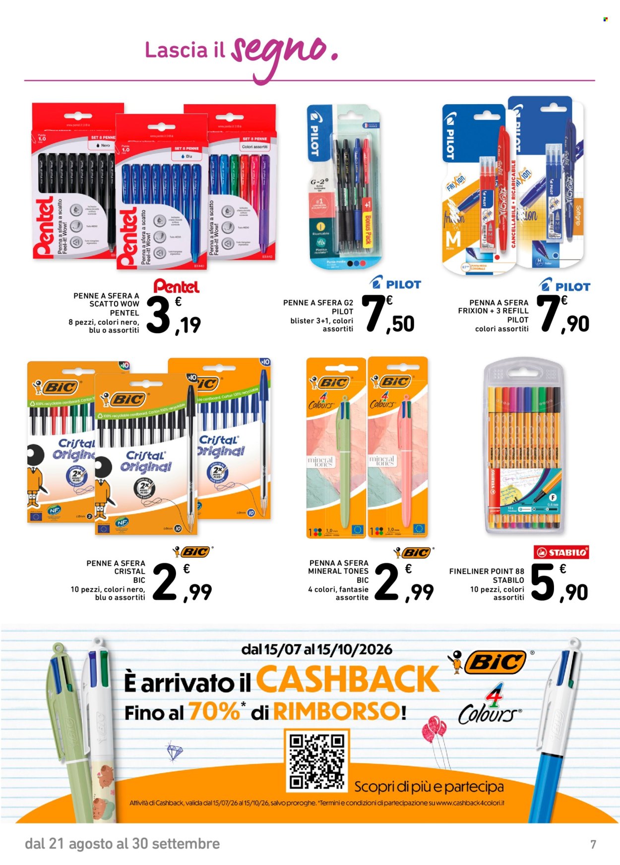 Volantino Spesa Facile Conad - 20/8/2026 - 30/9/2026. Pagina 7